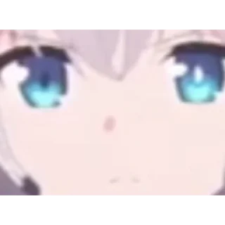 Telegram stiker 😐 Blue archive