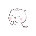 Телеграм стикер 👏 猫小酱 (Full) [日本語] Animated by @mysticise