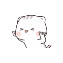 Телеграм стикер 😜 猫小酱 (Full) [日本語] Animated by @mysticise
