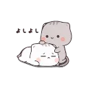 Телеграм стикер 🤒 猫小酱 (Full) [日本語] Animated by @mysticise