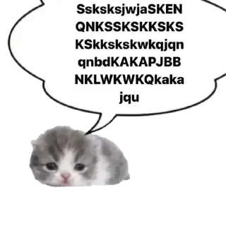 Telegram sticker 🐱 стикиры от крул @hhmewq