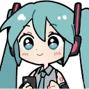 Video sticker 🤩 Хатсуне м�...