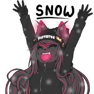 Telegram stiker ❄️ Reika