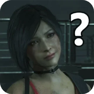 Telegram sticker 💇 Ada wong