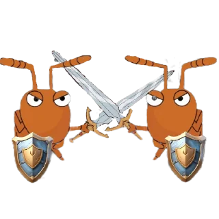 Telegram sticker 🐦 THE ANTS ★♆ Nati ♆★