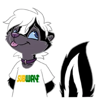 Telegram sticker 🥪 Skunk Shampoo's Stickeroos