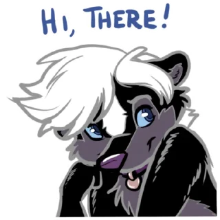 Telegram sticker 😏 Skunk Shampoo's Stickeroos