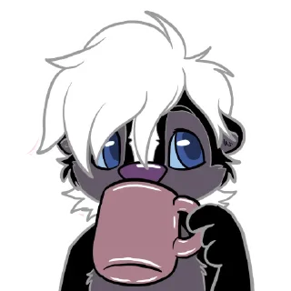 Telegram sticker 😏 Skunk Shampoo's Stickeroos