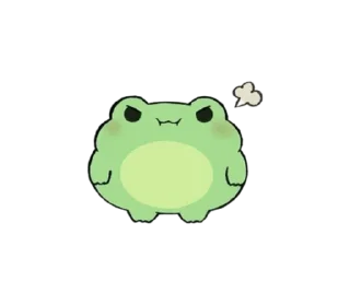 Telegram sticker 😡 Жабки