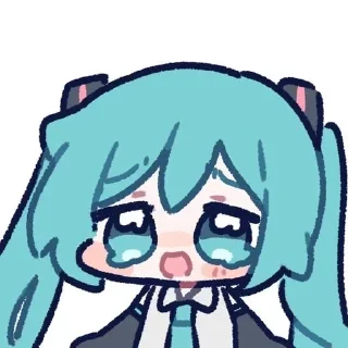 Telegram sticker 🥹 MIKU @nmudmlclub
