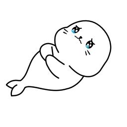 Telegram sticker 😭 Sappy Seals ​​•ω• @SappySealsTg