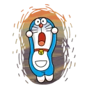 Video sticker 😱 Doraemon Line Stickers