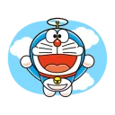 Telegram sticker 😃 Doraemon Line Stickers