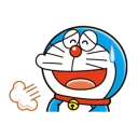 Telegram sticker 😅 Doraemon Line Stickers