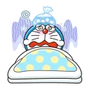 Telegram sticker 😷 Doraemon Line Stickers