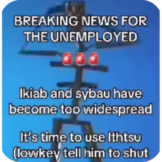 Sticker 👍 Divided by nation united by racism 2.0