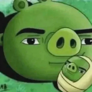 Video sticker 🙂 angry birds @philbronte