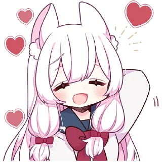 Video sticker 🥰 Сладкая зайка @Nyasticks