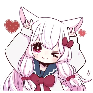Video sticker 😉 Сладкая зайка @Nyasticks