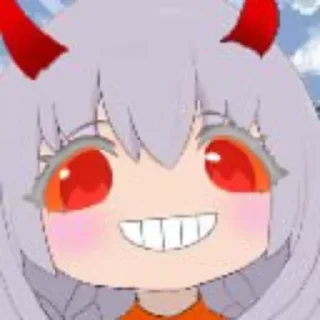 Телеграм стикер 😁 Петры Мива :3