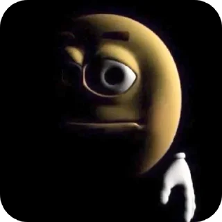 Telegram sticker 😨 Жёлтые хуесосы