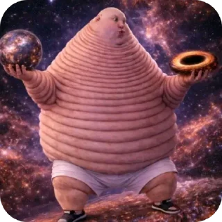 Telegram sticker 🫥 калстрой