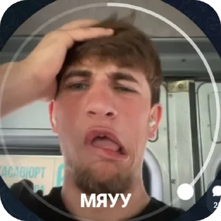 Телеграм стикер 💇 луки куки