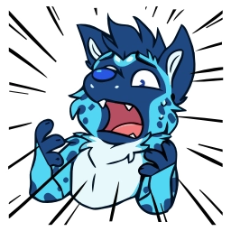 Telegram sticker 😨 Meowing_02 :: @fStikBot