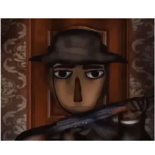 Sticker 😀 اینجا ارزو های ALPHA MALEدفن شده