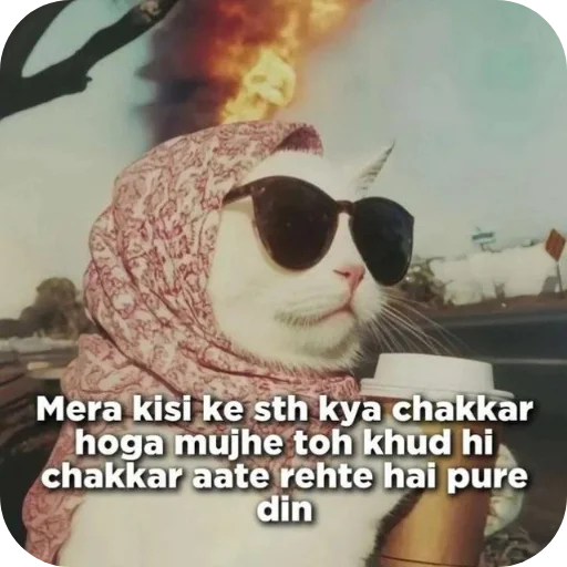 Sticker 😎 Bhag yha se 😒🤨