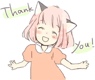 Sticker 😊 Cat ear girl Necoco :: @line_stickers