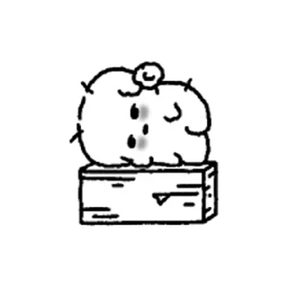 Telegram sticker ⭐ 루아야 왜 그렇게 봐 2 @moe_sticker_bot