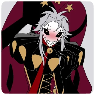 Telegram sticker 🌹 - The Freak Circus – Pierrot 🥀 @b0o_p33ka