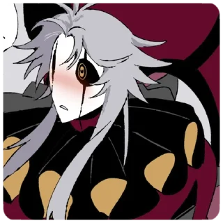 Telegram sticker 🌹 - The Freak Circus – Pierrot 🥀 @b0o_p33ka