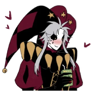 Telegram sticker 🌹 - The Freak Circus – Pierrot 🥀 @b0o_p33ka