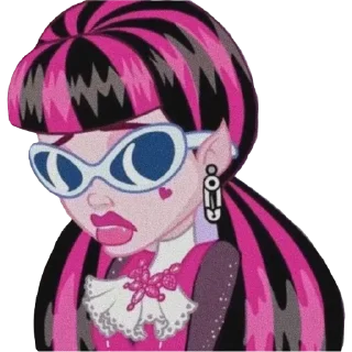 Telegram sticker 🤩 Monster high  by @Ritkanyashk