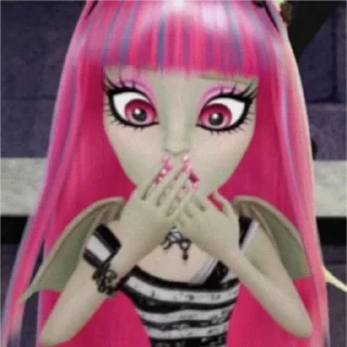 Video sticker 😦 Monster high  by @Ritkanyashk