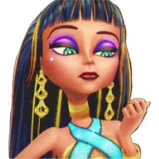 Telegram sticker 😒 Monster high  by @Ritkanyashk