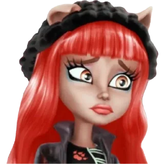Telegram sticker 😕 Monster high  by @Ritkanyashk