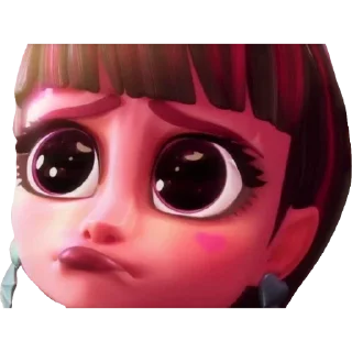 Telegram sticker 😇 Monster high  by @Ritkanyashk
