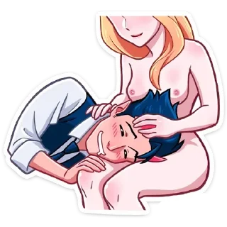 Video sticker ❤️ Анге/Демоница @hentstick + @yooshi69