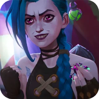 Video sticker 👍 Джинкс взорвет вам очко