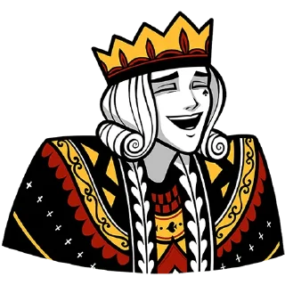 Sticker 👑 Король Пик от @TgSticker