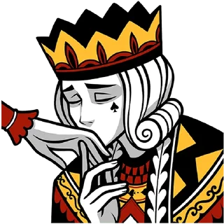 Video sticker 👑 Король Пик от @TgSticker