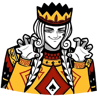 Video sticker 👑 Король Пик от @TgSticker