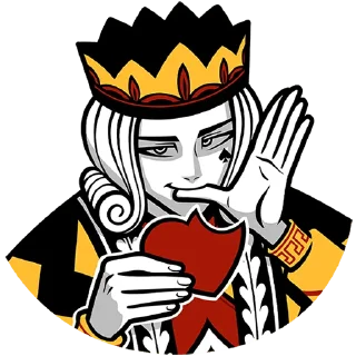 Video sticker 👑 Король Пик от @TgSticker