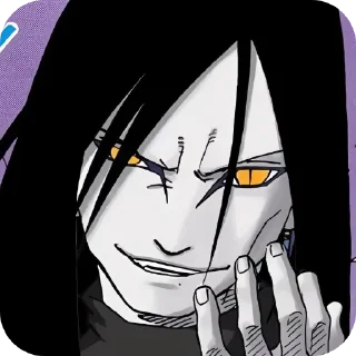 Telegram sticker 📖 Sr Orochimaru