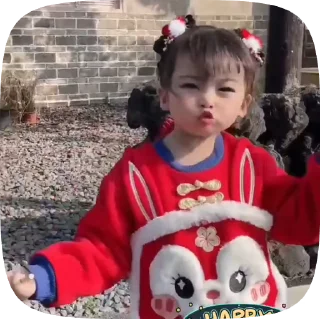 Video sticker 💃 Cᴜᴛᴇ ɢɪʀʟ @Sticker_Pack_channel — @stckrRobot