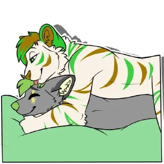 Video sticker 🛏 Kiwi and Sparky