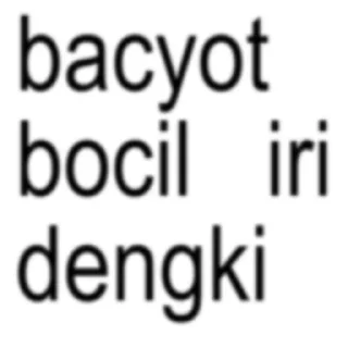 Telegram sticker 😏 windut basudarut @peraaut